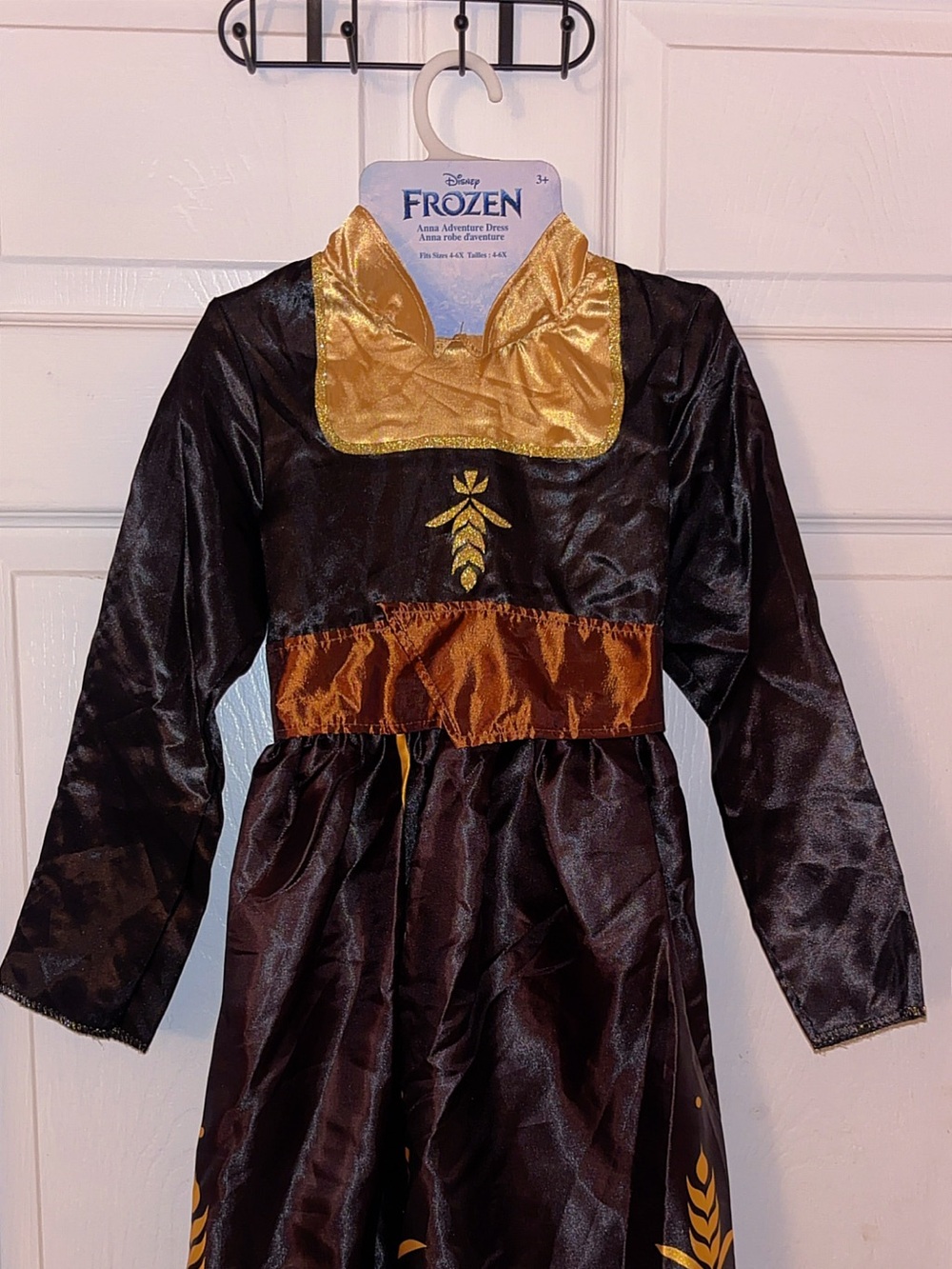 Disney Brown and Gold Princess Dress Costume